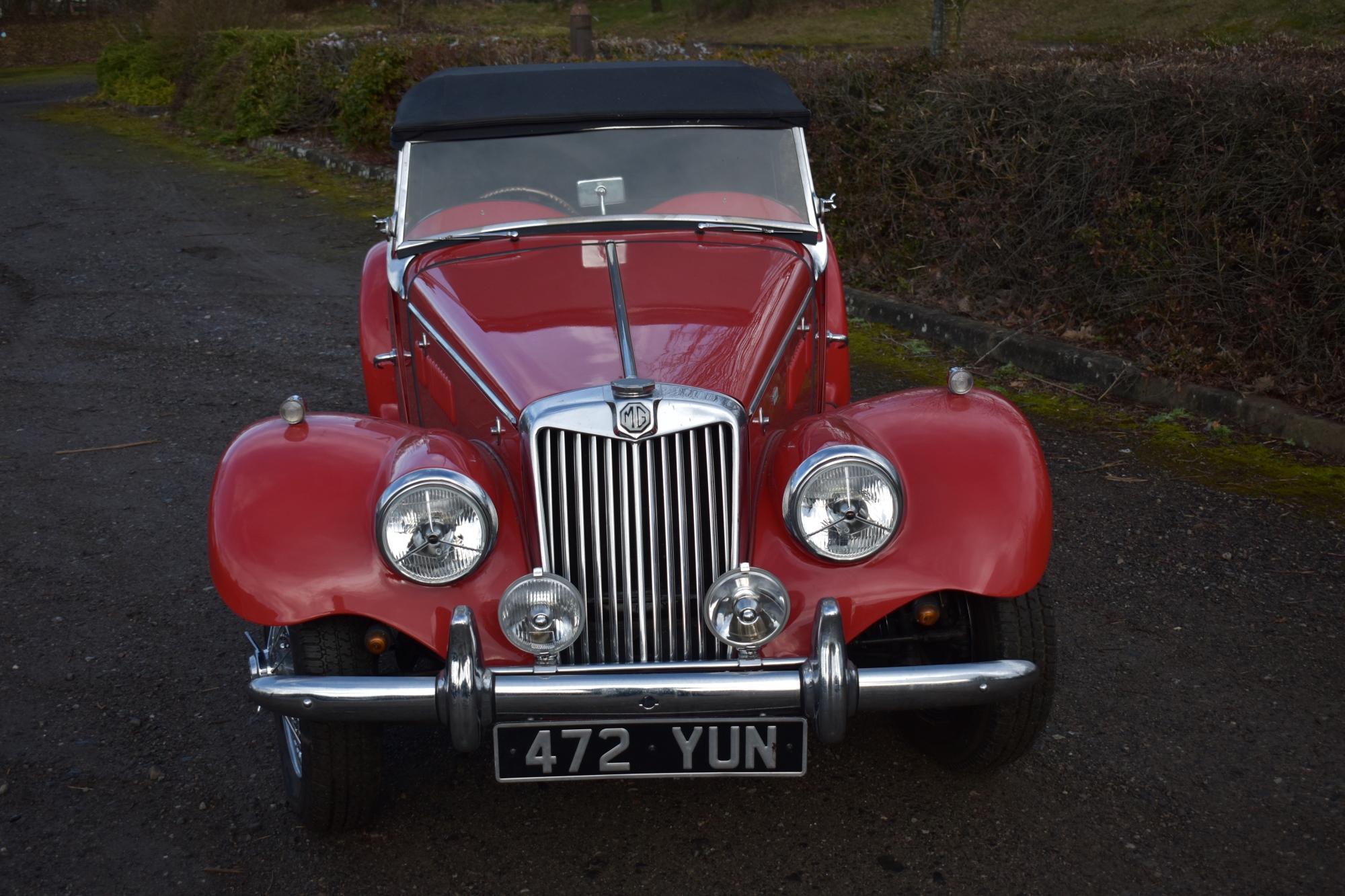 1954 MG TF 1500 Vintage Sports Roadster Sold £13,600 1