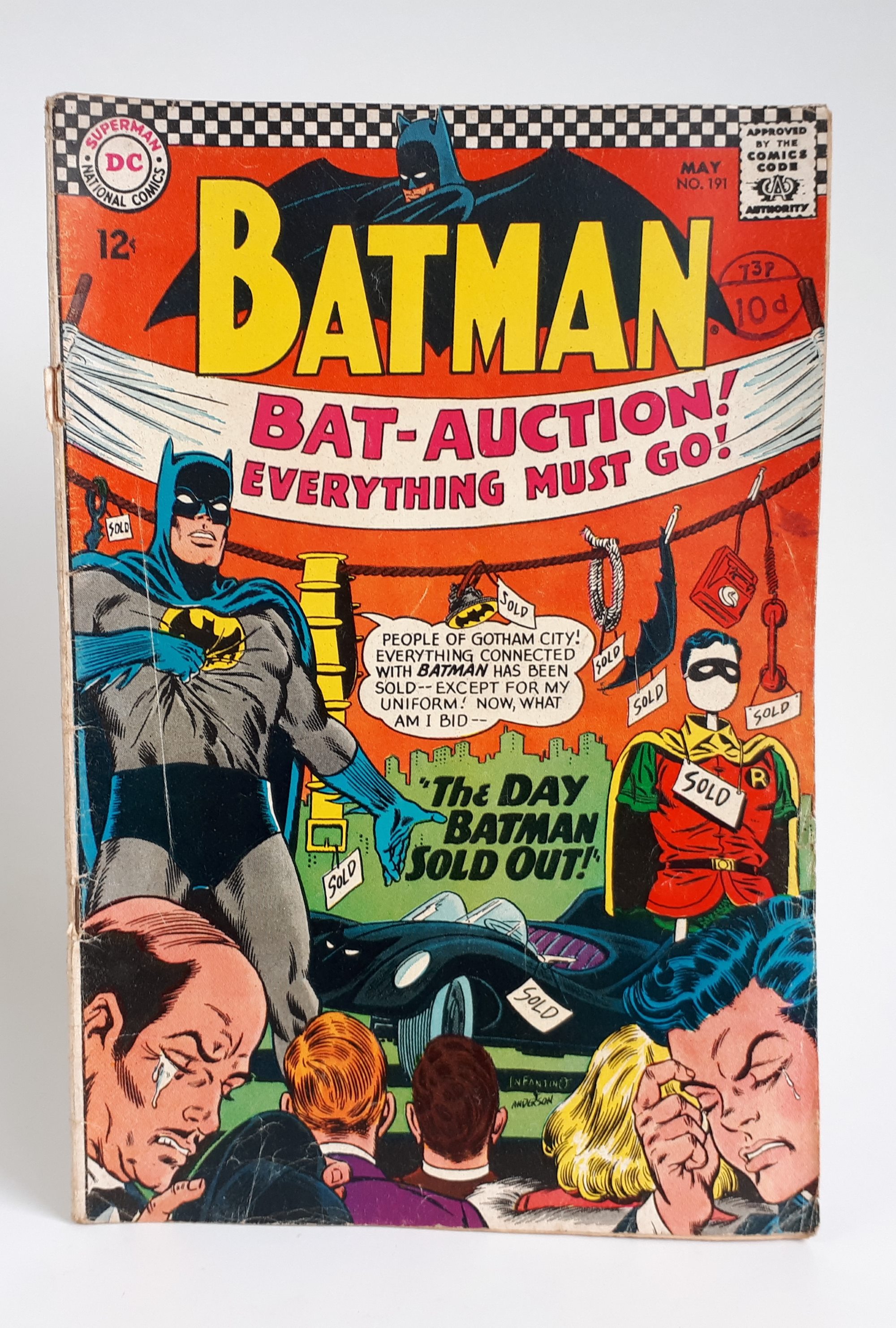 Bat Auction Comics