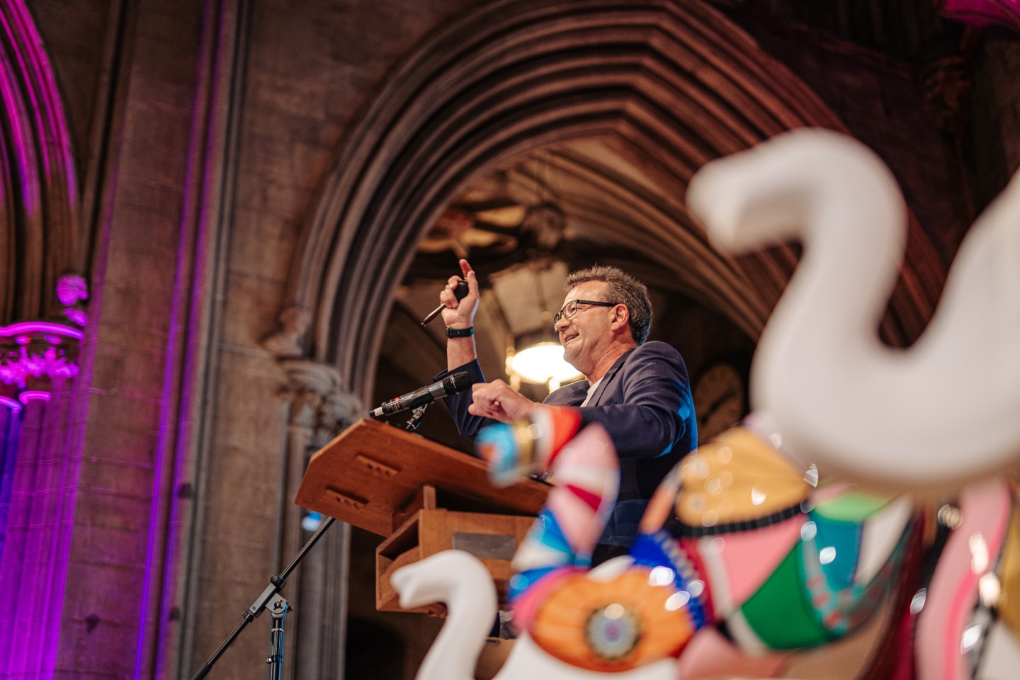 St Giles Hospice March Of The Elephants Auction Lichfield Cathedral 240924 Richard 1