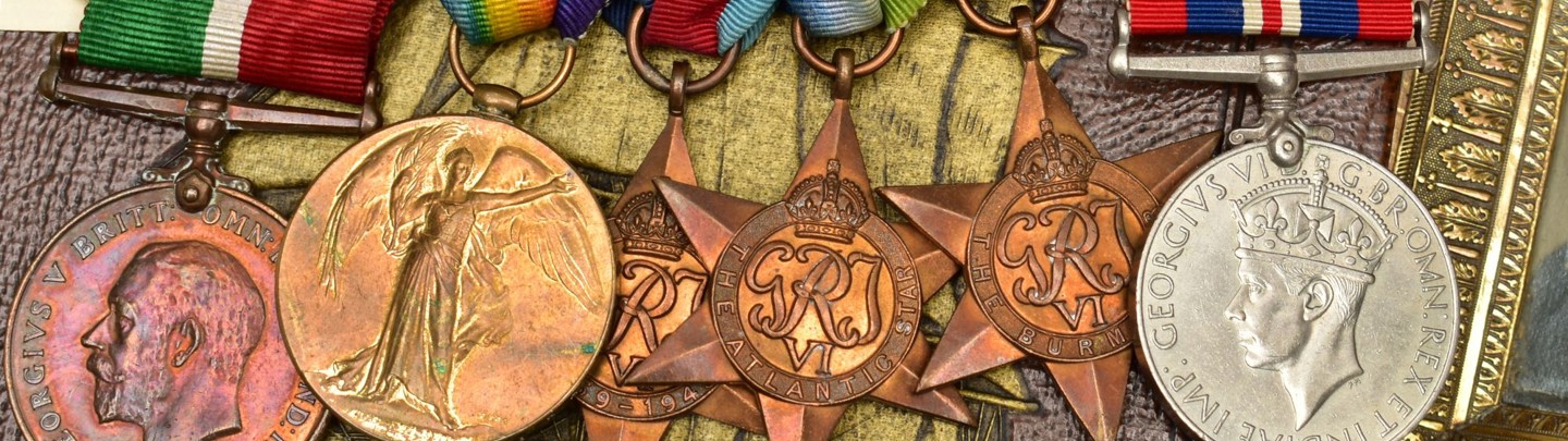 Medals Militaria Page Banner